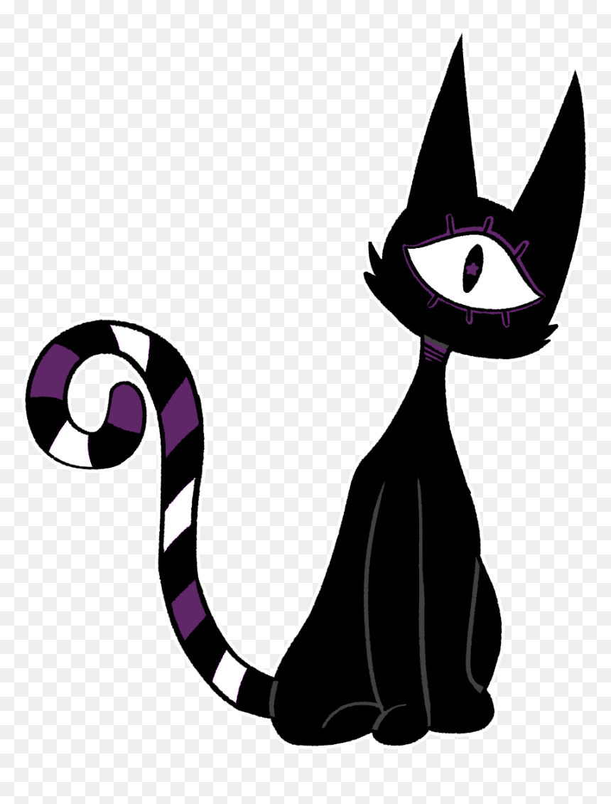 Tumblr Transparent Cat Eyes Tumblr Transparent Cat - Cat Yawns, HD Png Download - tumblr cat png
