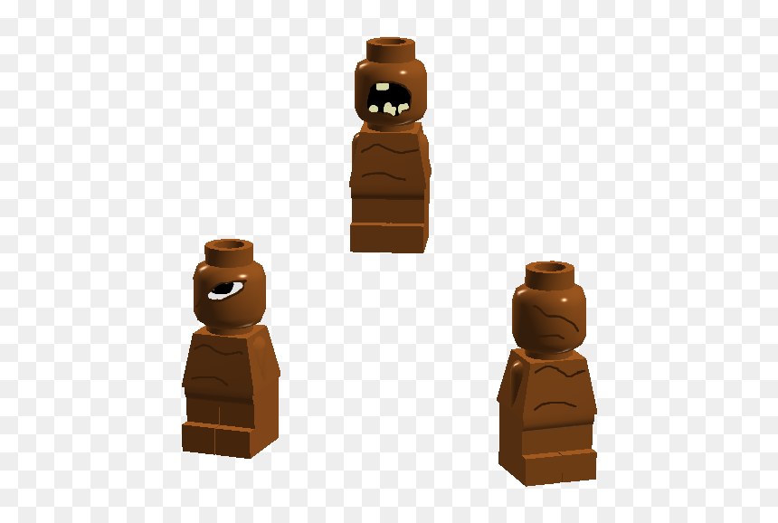   - Lego Clay Face Minifigure, HD Png Download - minions.png