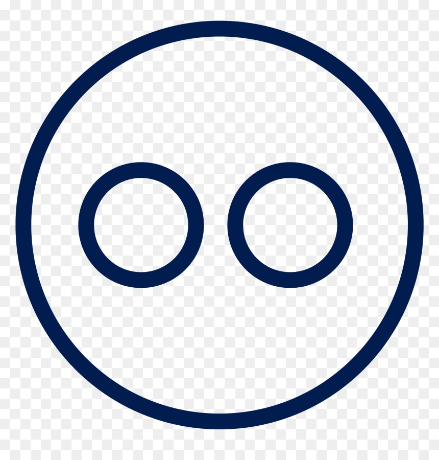 Iconflickr - Circle, HD Png Download - flickr icon png