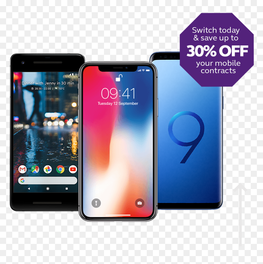 Google Pixel 2 128gb Black Mobile Phone , Png Download - 픽셀 2 Xl, Transparent Png - google pixel png