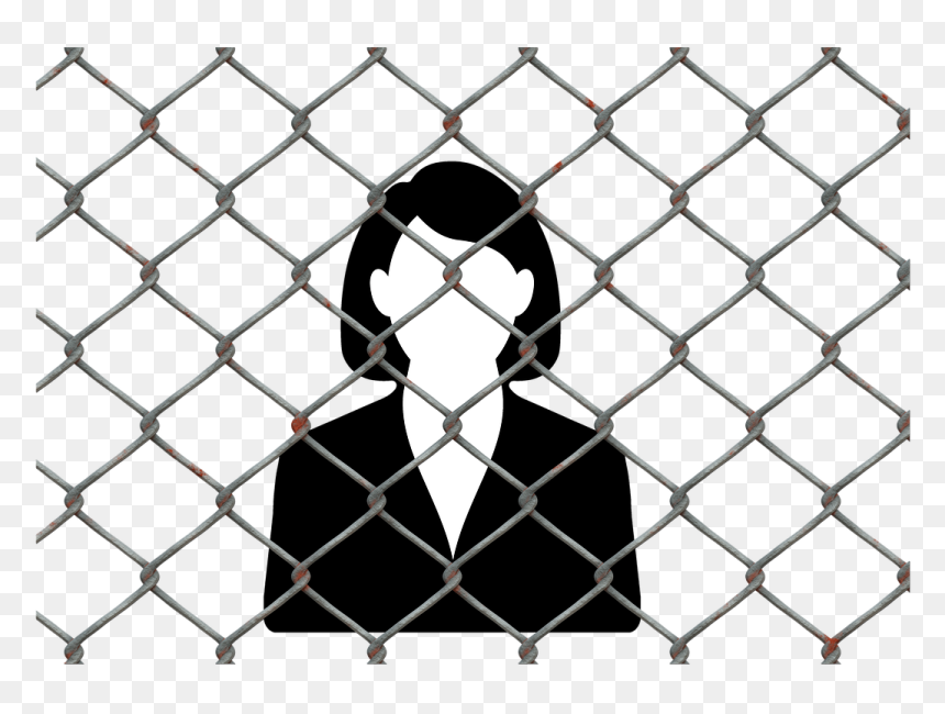Personal Businesswoman Business Free Photo - Small Fish Transparent Background, HD Png Download - broken chain link fence png