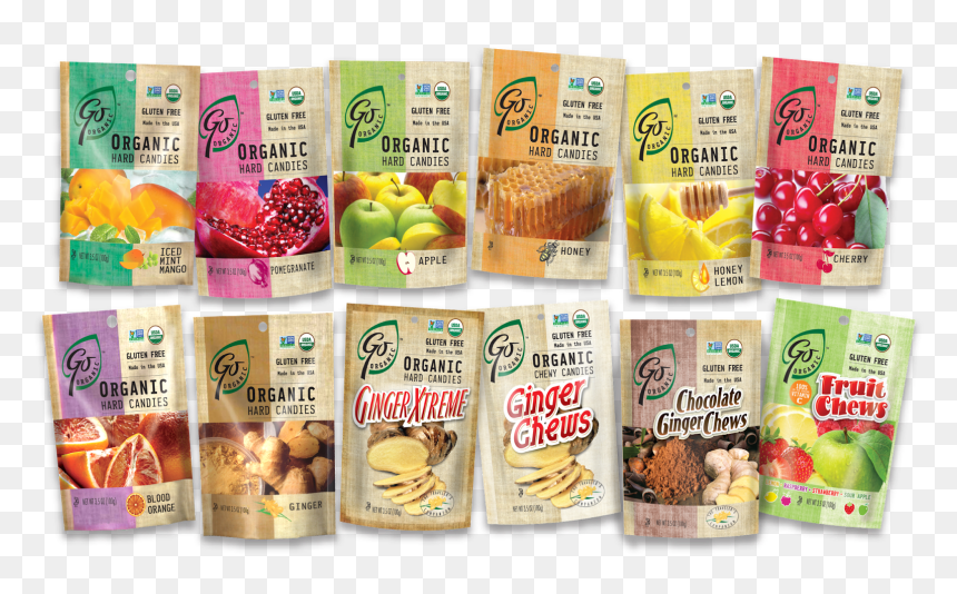 Transparent Candies Png - Go Organic Candy, Png Download - candies png