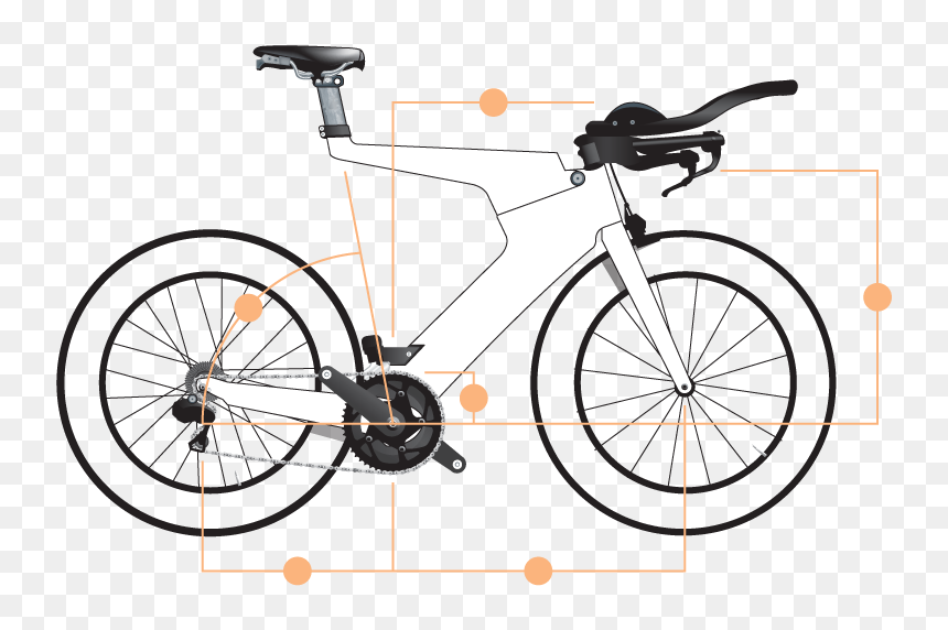 Dimond Measurements - Hybrid Bicycle, HD Png Download - dimond png