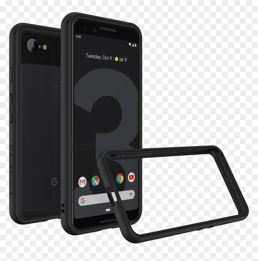 Rhinoshield Crashguard For Google Pixel - Rhinoshield Bumper Case Pixel 3, HD Png Download - google pixel png