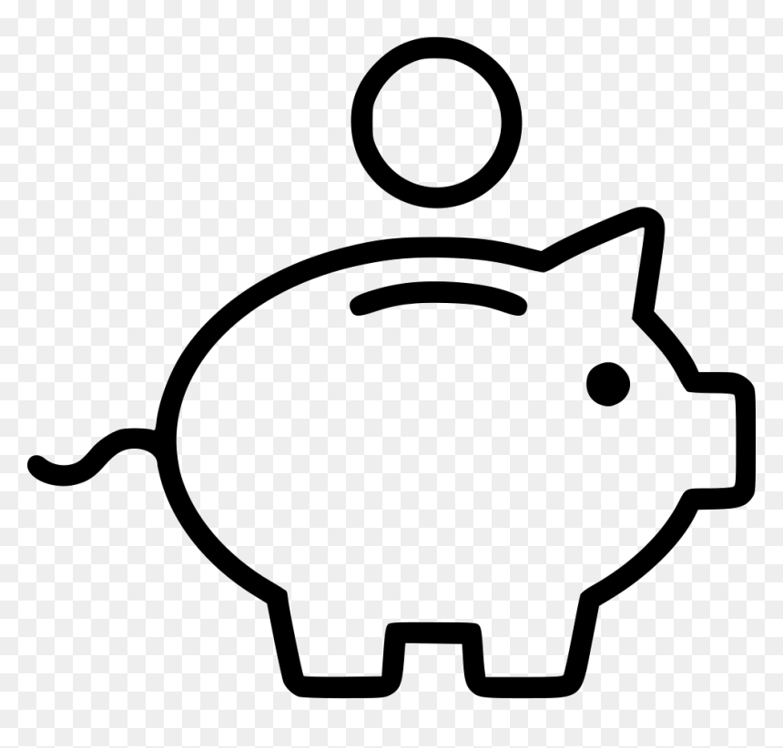 Piggy Bank Box Finance Savings - Piggy Bank, HD Png Download - piggy bank icon png