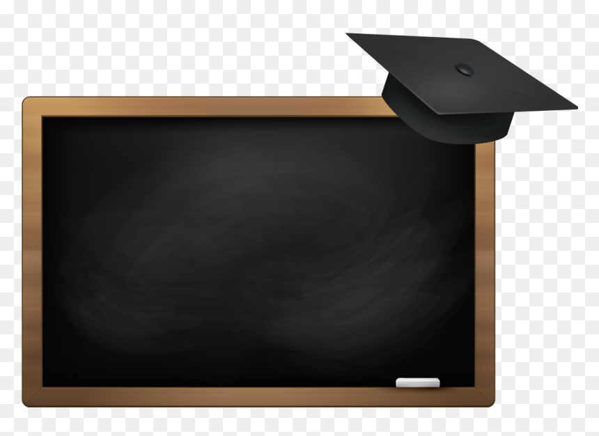 School Blackboard Cartoon, HD Png Download - slate png