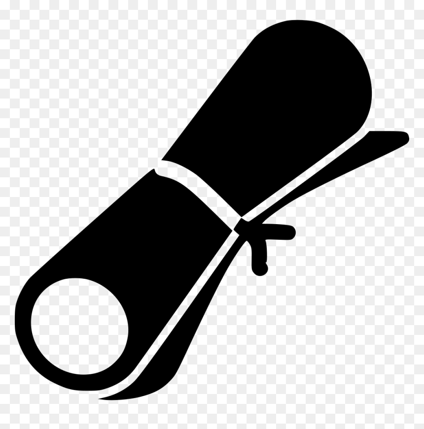 Diploma - Study Graduation No Background, HD Png Download - diploma icon png