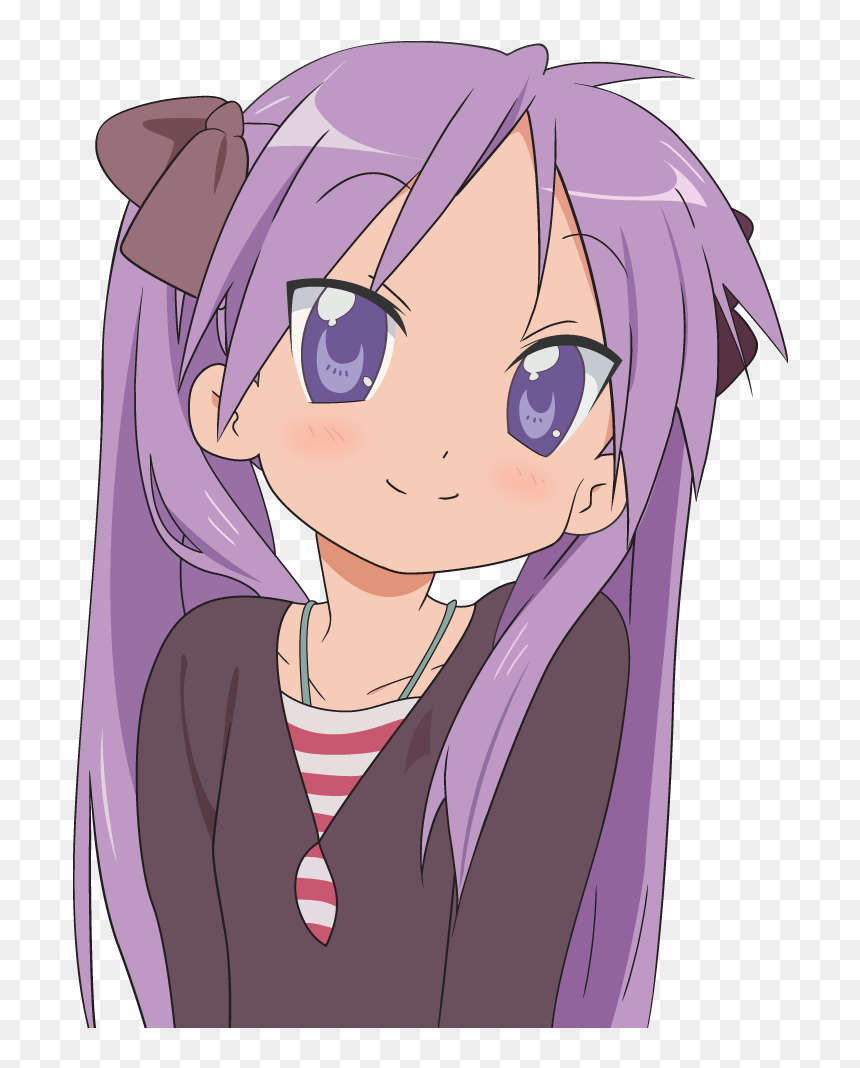 Hiiragi Kagami - Kagami Hiiragi, HD Png Download - lucky star png