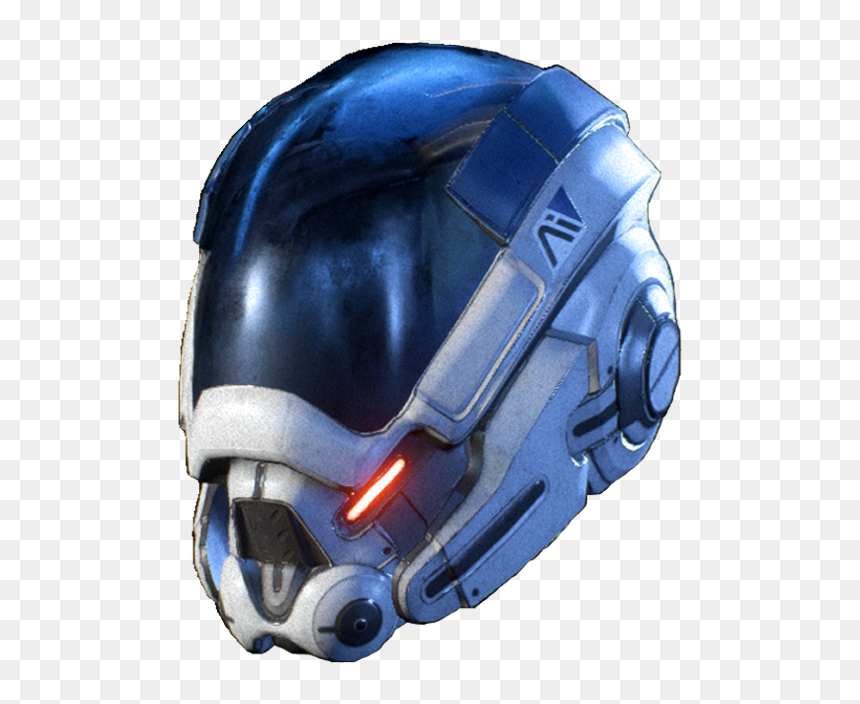 Initiative Helmet I - Mass Effect: Andromeda, HD Png Download - football helmets png