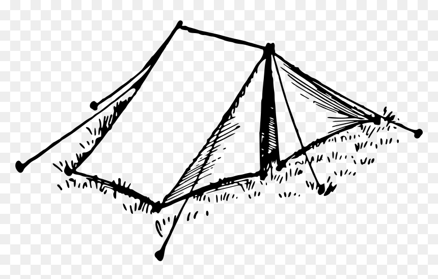 Tent Clip Arts - Clip Art Of Tent, HD Png Download - tent icon png