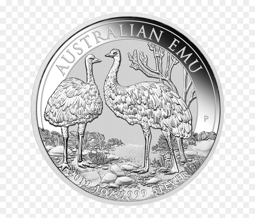 Coin-rewers - Australien Emu 2019, HD Png Download - emu png