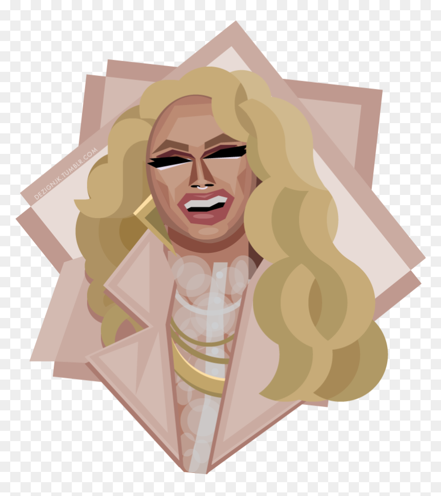She Doesn"t Give A You Know What About What Anybody - Pearl Drag Queen Vector Art, HD Png Download - drag queen png