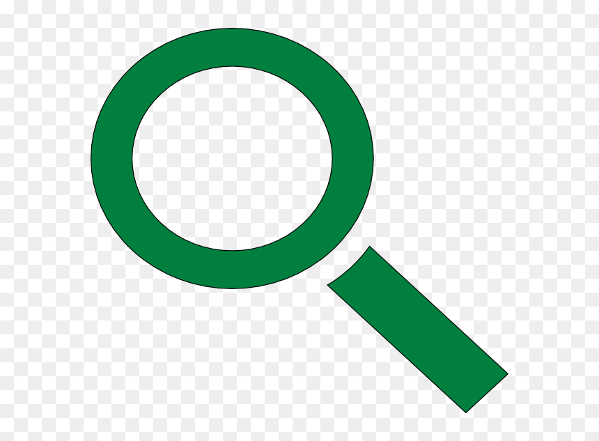 Magnifying Glass Clipart Green , Transparent Cartoon - Green Magnifying Glass Clipart, HD Png Download - search magnifying glass png