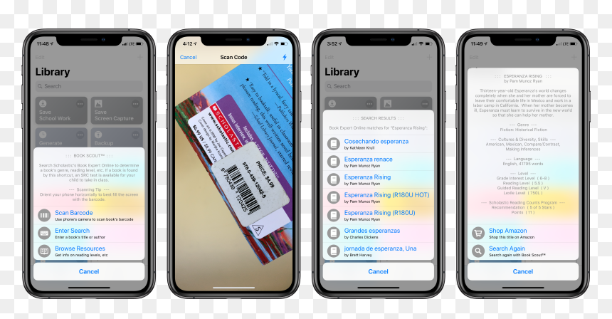 Book Scout Workflow - Iphone, HD Png Download - book barcode png