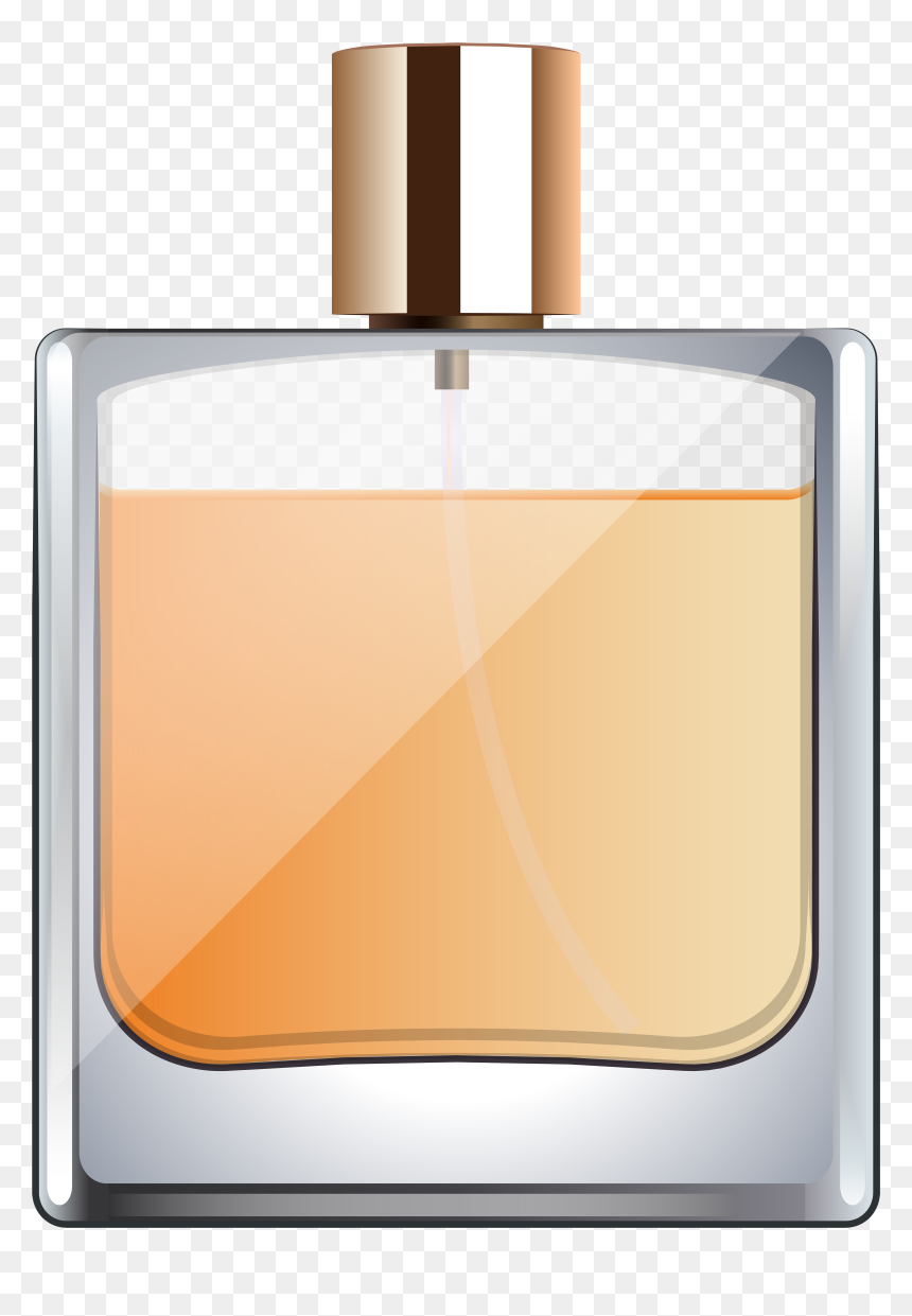 Perfume Bottle Transparent Clip Art Image - Transparent Background Perfume Bottle Clip Art, HD Png Download - perfume bottle png