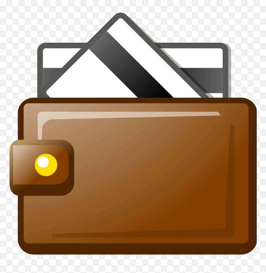 Wallet Cartoon, HD Png Download - wallet icon png