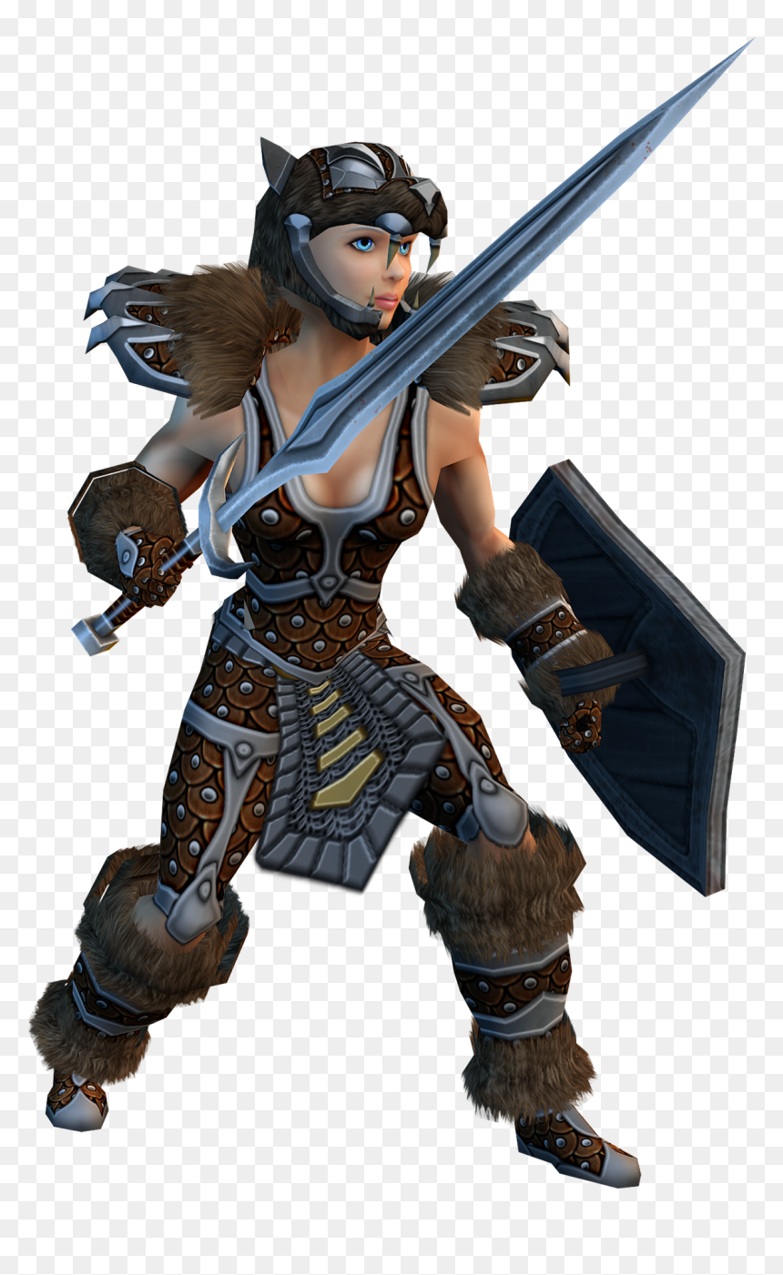 Action Figure, HD Png Download - female warrior png