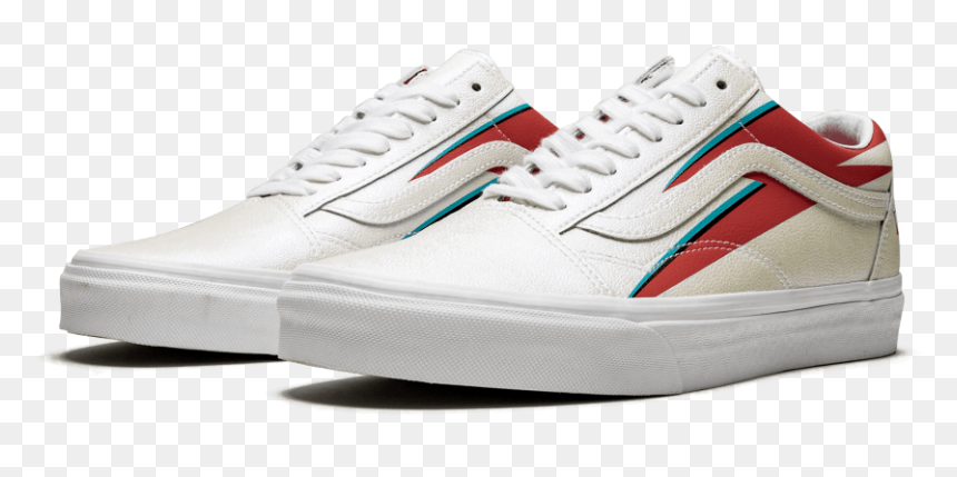 Aladdin Sane Vans Png, Transparent Png - red lightning bolt png