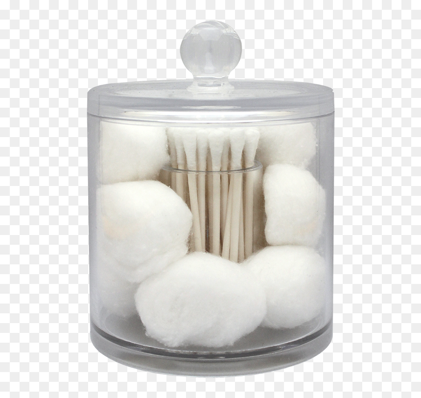 Cotton Ball & Swab Organizer - Portable Network Graphics, HD Png Download - cotton ball png