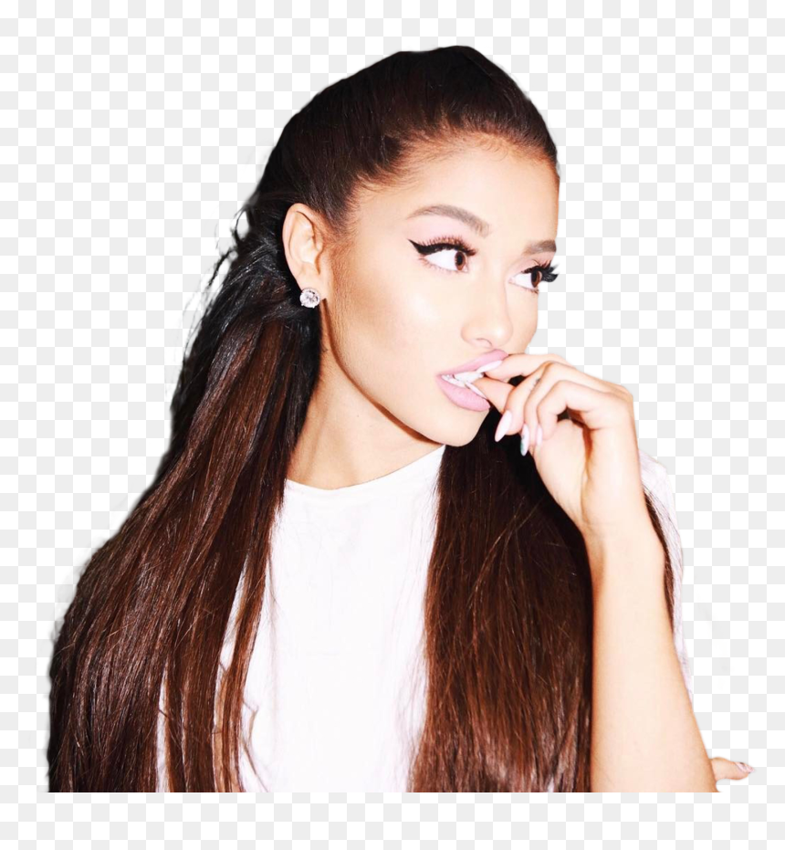 Jawline Ariana Grande Chin, HD Png Download - justin bieber head png