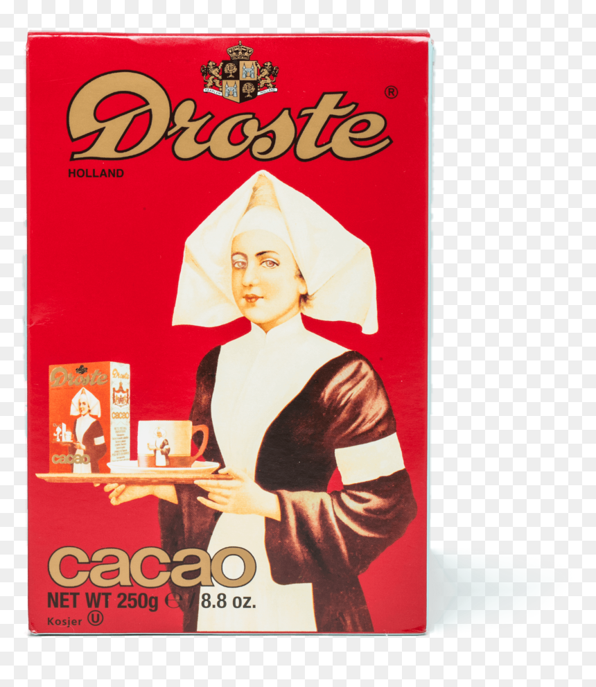 National Cocoa Day Black White Png - Droste Cocoa Powder, Transparent Png - cocoa png