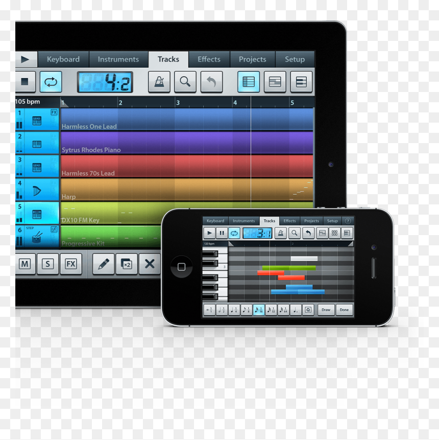 Fl Studio Mobile Ui Design - Iphone, HD Png Download - fl studio png