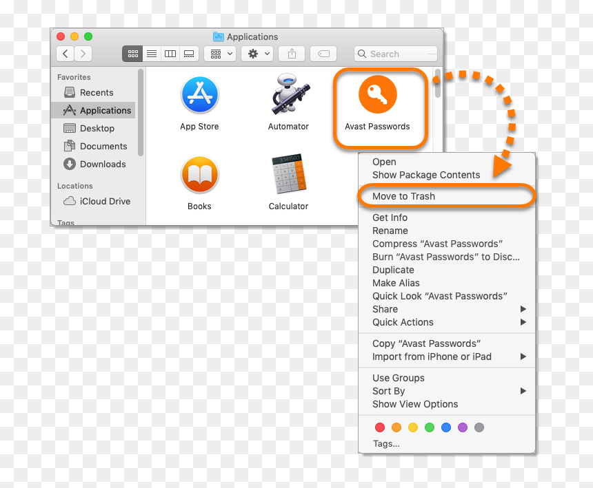 Applications On Mac, HD Png Download - avast icon png
