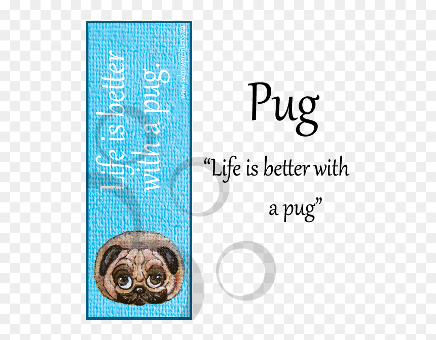Pug Bookmark , Png Download - 12th Century, Transparent Png - bookmark png