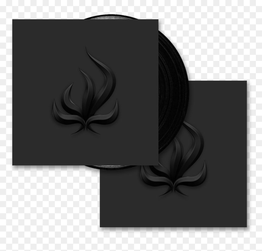 Black Flame Vinyl Lp Signed 12 X 12 Print Free Sticker - Illustration, HD Png Download - black flame png