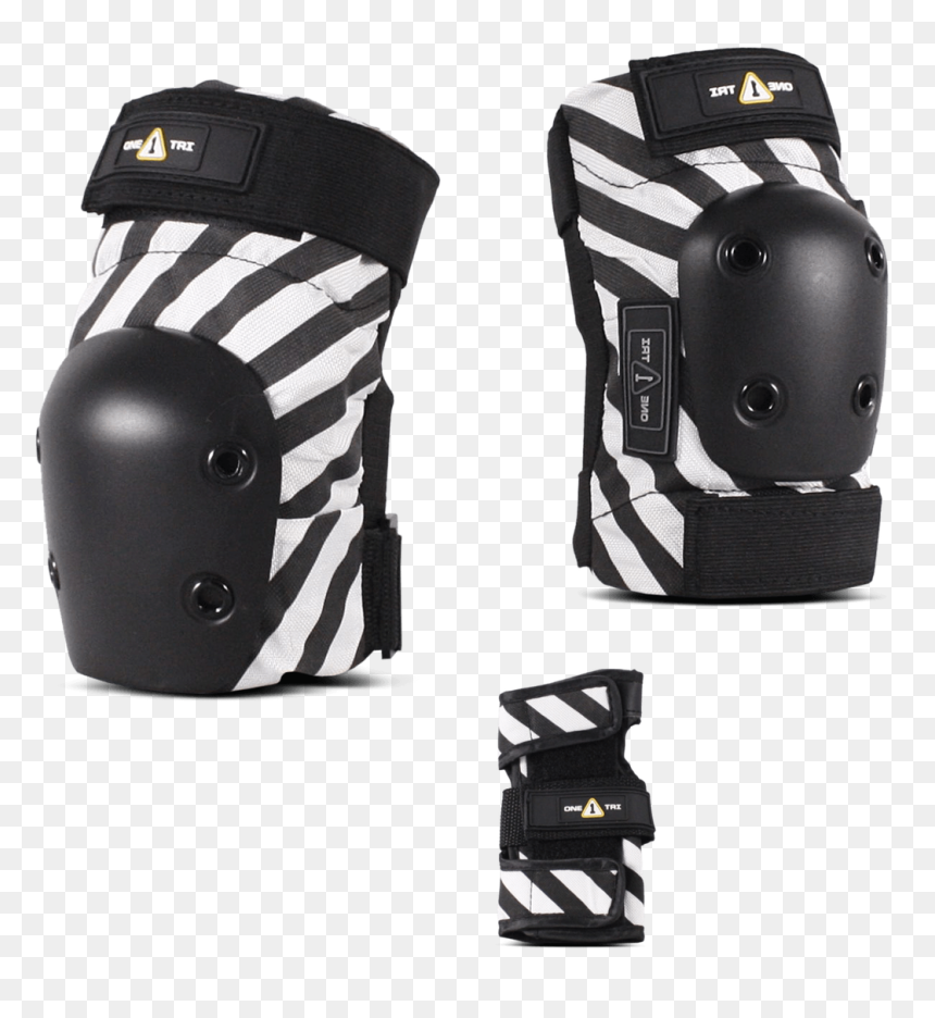 1-tri Adult Pad Set Black Stripe - Laptop Bag, HD Png Download - black stripe png