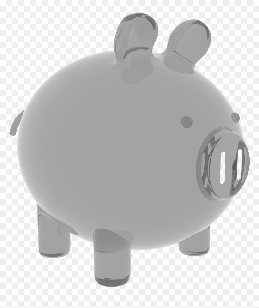 Pig Moneybox Png Clipart Picture - Domestic Pig, Transparent Png - piggy bank icon png