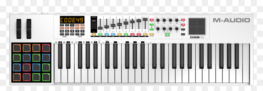 Maudio Code Ortho New - M Audio Keyboard White, HD Png Download - fl studio png