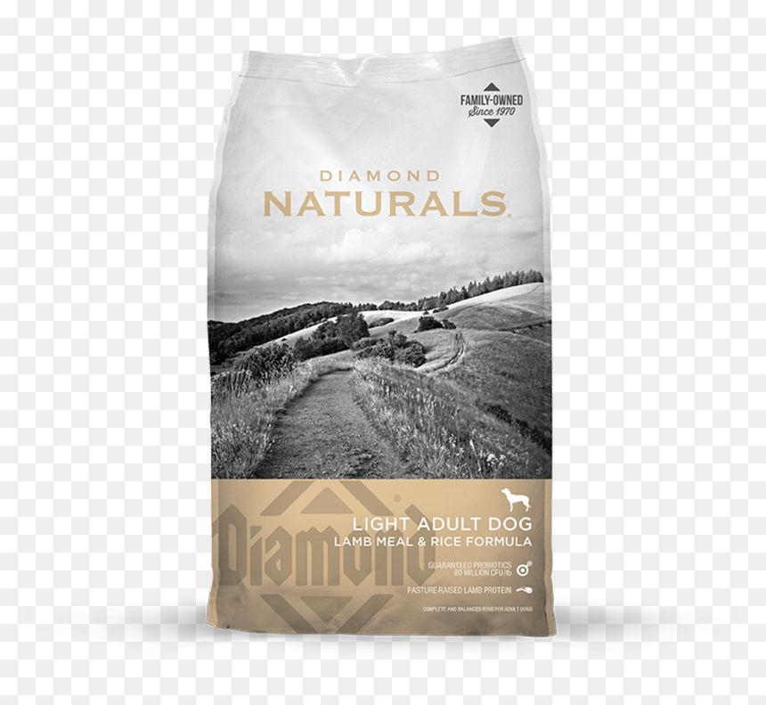 Light Adult Lamb Meal Front Of Bag - Diamond Naturals Light, HD Png Download - dimond png