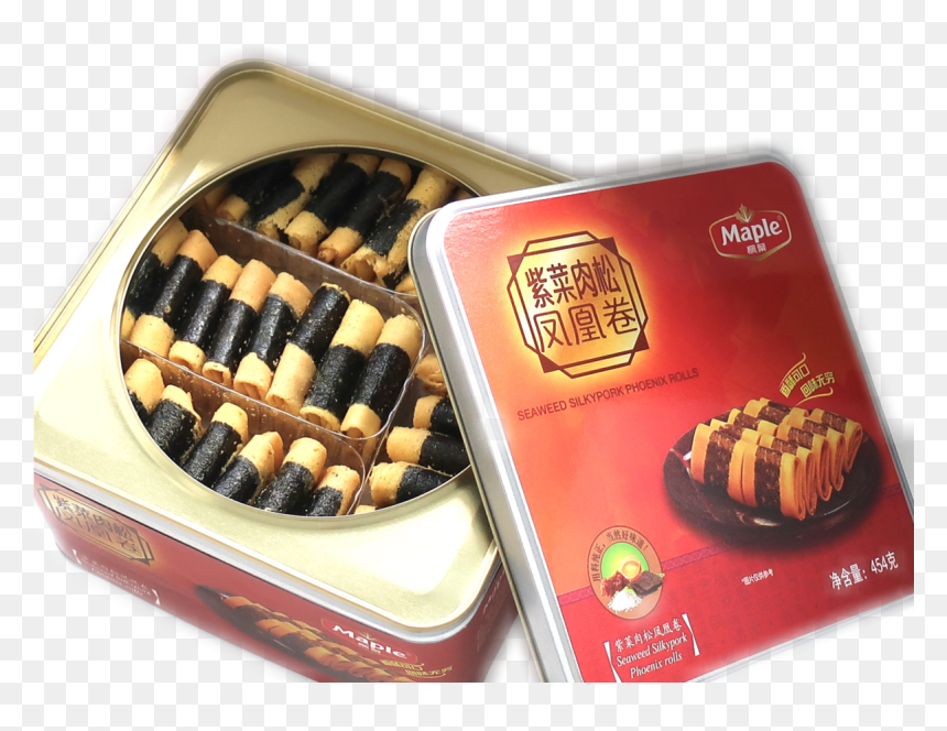 Seaweed Pork Floss Egg Roll - Giri Choco, HD Png Download - egg roll png