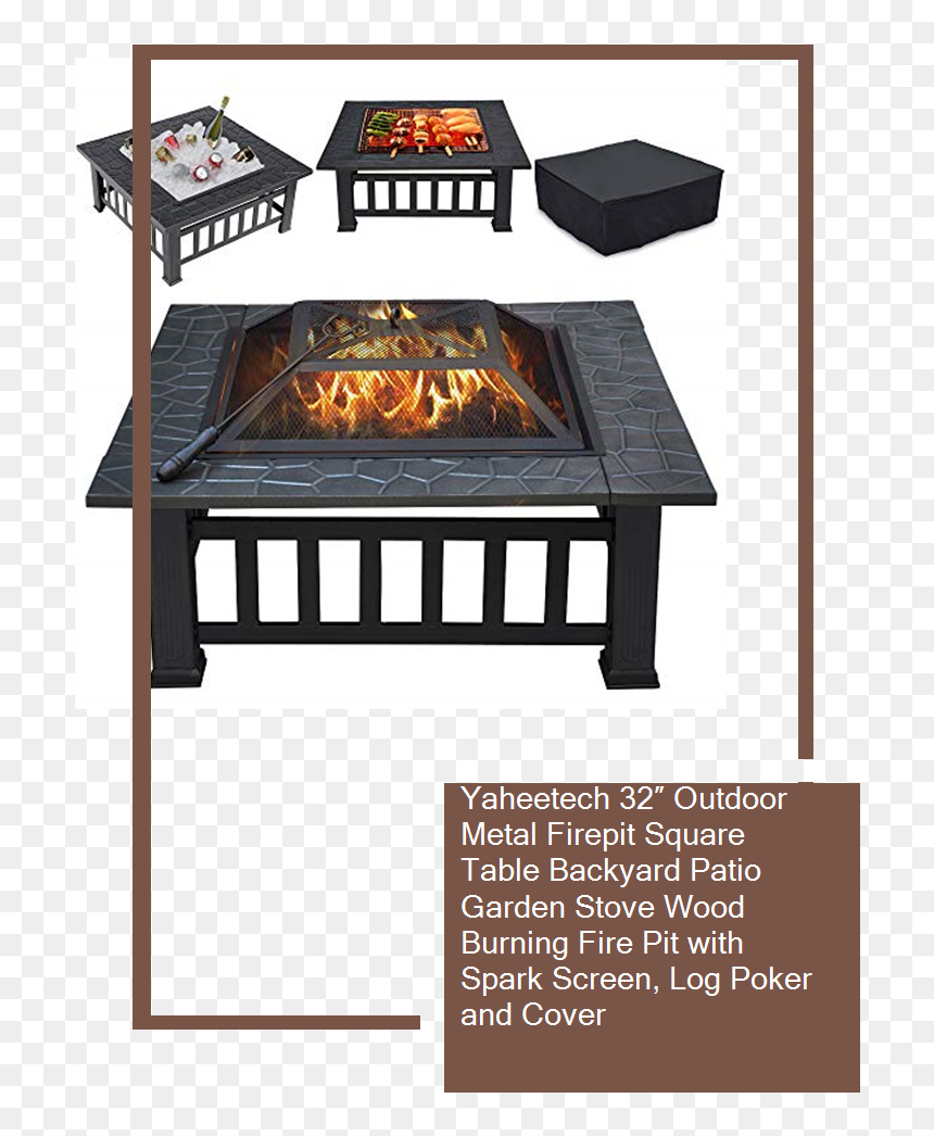 Bbq Fire Pit, HD Png Download - firepit png