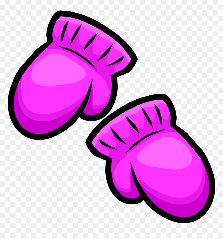 Club Penguin Rewritten Wiki - Mittens Clipart Transparent, HD Png Download - mittens png