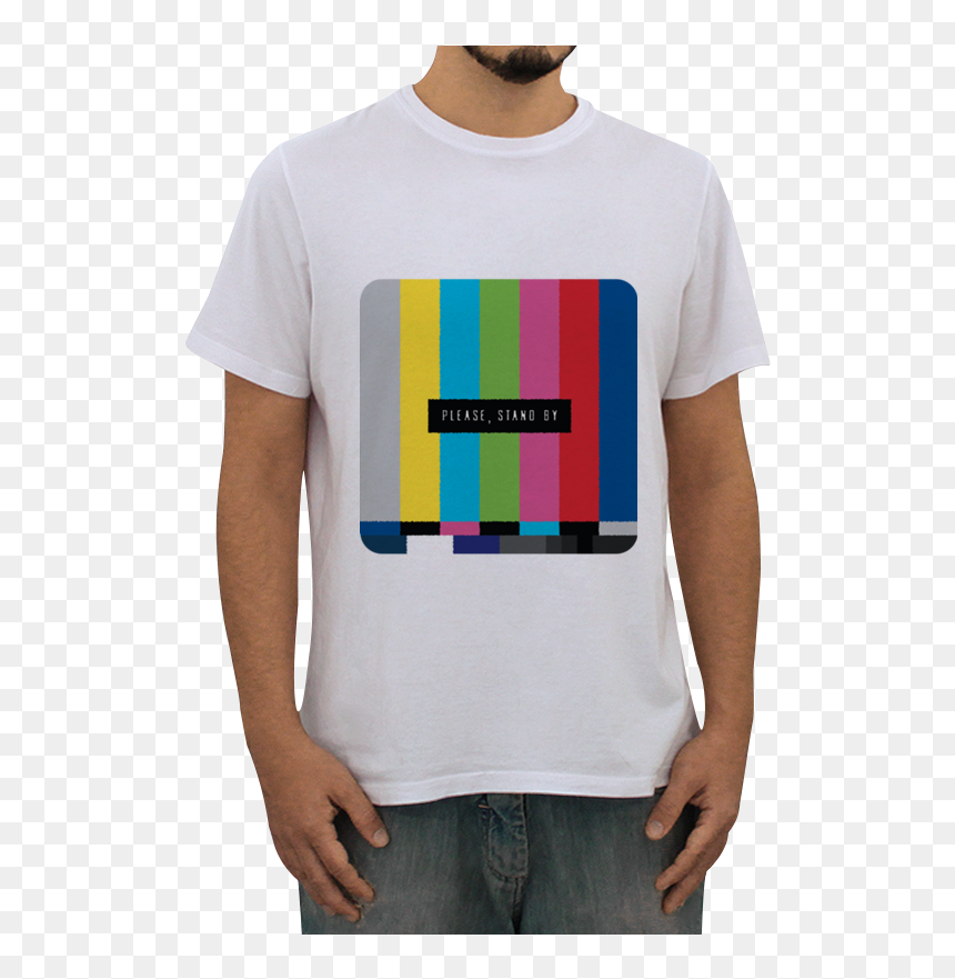 Camiseta Stand By De Roberto Weigand Estúdiona - Memes Filhinhos De Mamãe, HD Png Download - please stand by png