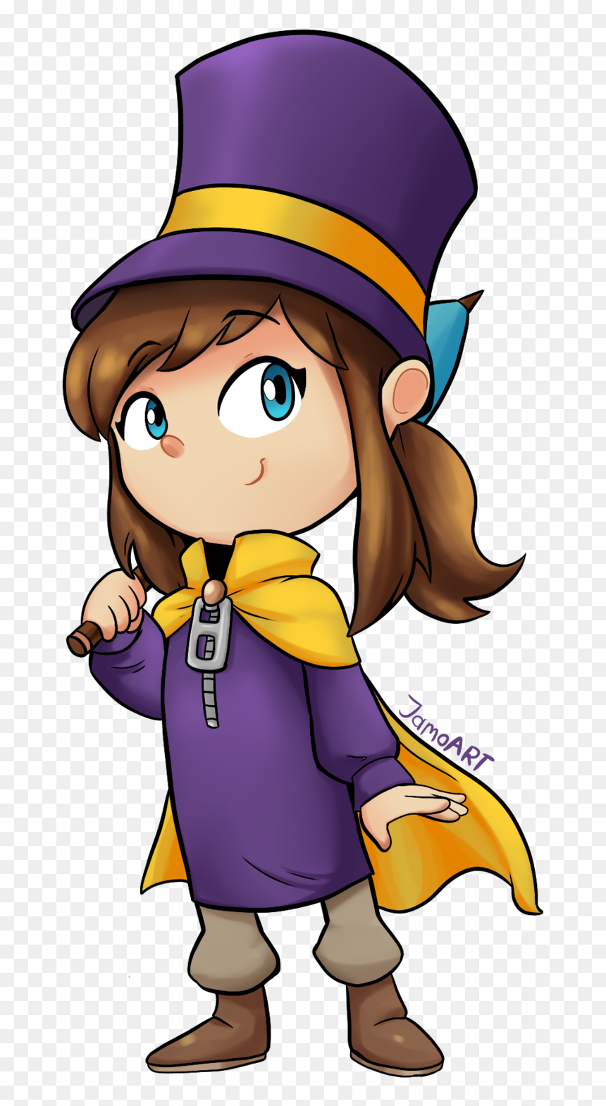 Hat The Mystery - Sexy Hat Kid A Hat In Time, HD Png Download - mystery person png