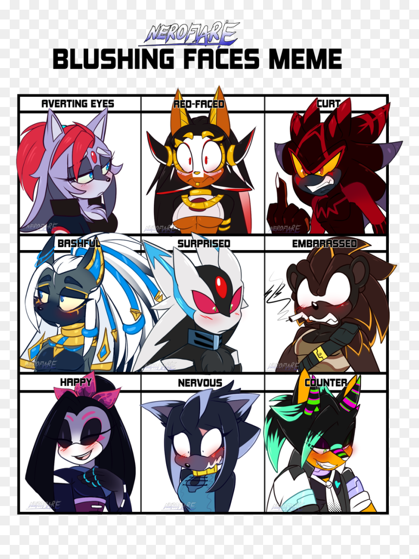 Cartoon, HD Png Download - red eyes meme png