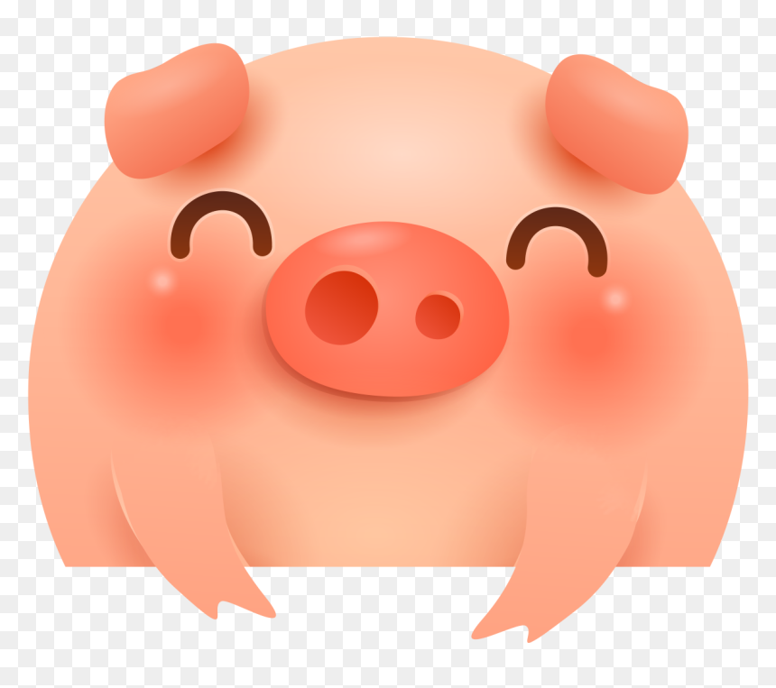 Chinese Pig Little, HD Png Download - piggy bank icon png