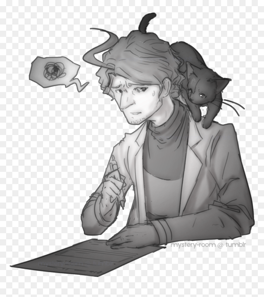 “the Only Person That I Ever Knew To Buy Something - Cartoon, HD Png Download - mystery person png