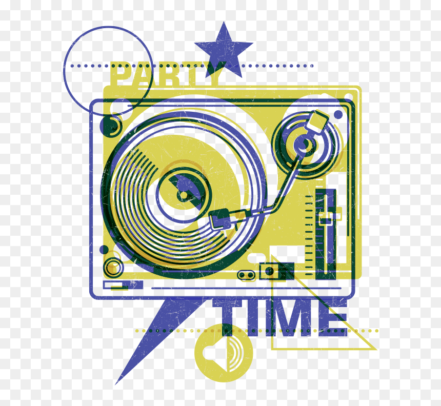 Graphic Design, HD Png Download - party time png