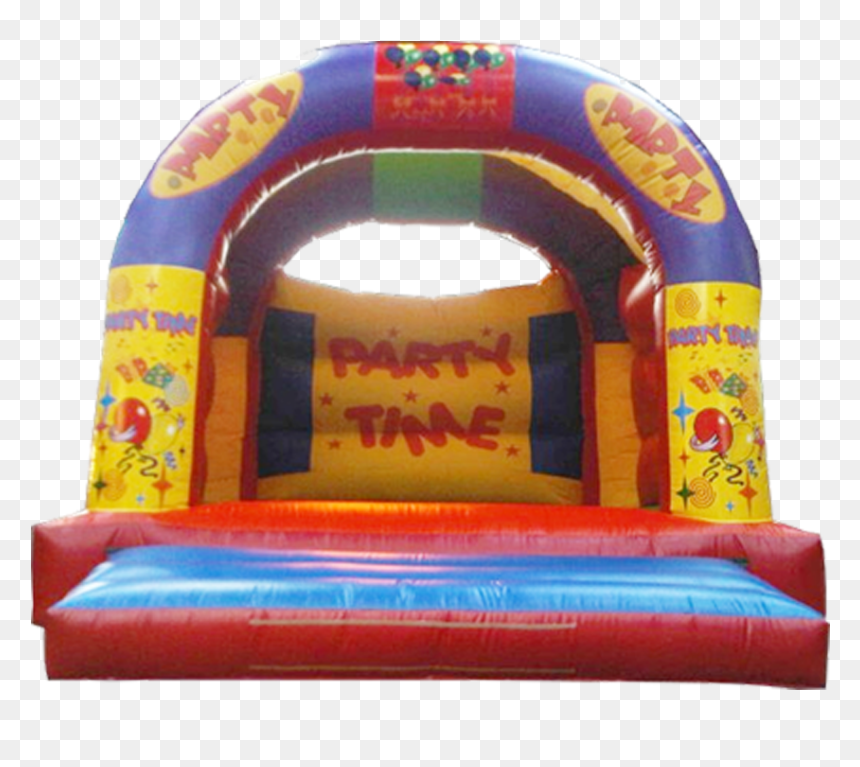 Party Time Bouncy Castle - Inflatable, HD Png Download - party time png