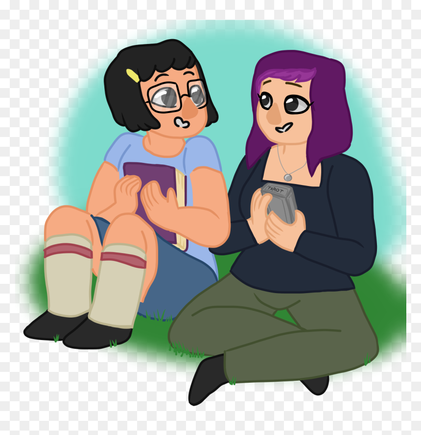 Witchy Gfs ♥ Tina And Dillon - Cartoon, HD Png Download - tina belcher png