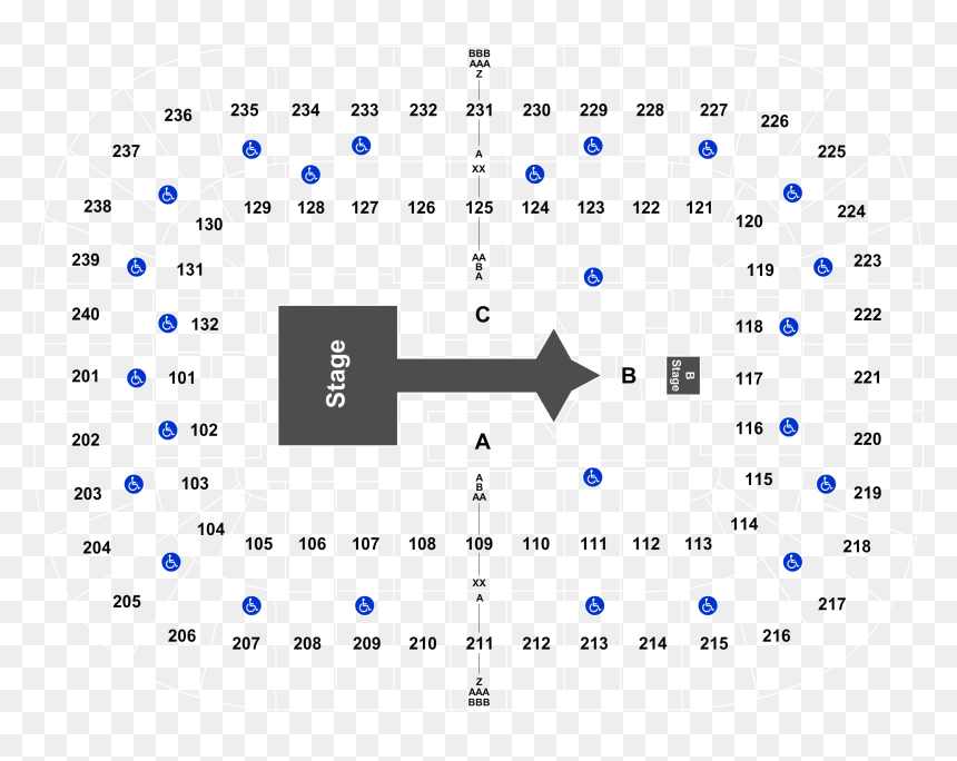 Canadian Tire Centre Section 105 Seat 5 Row M, HD Png Download - justin bieber head png