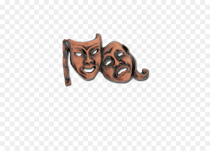 Paw, HD Png Download - comedy tragedy masks png