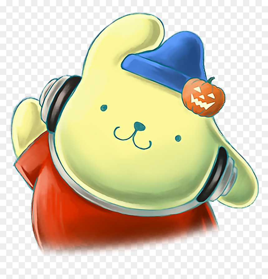 #pompompurin #pumpkin #sanrio #cute #colorful #halloween - Teapot, HD Png Download - pumpkin border png