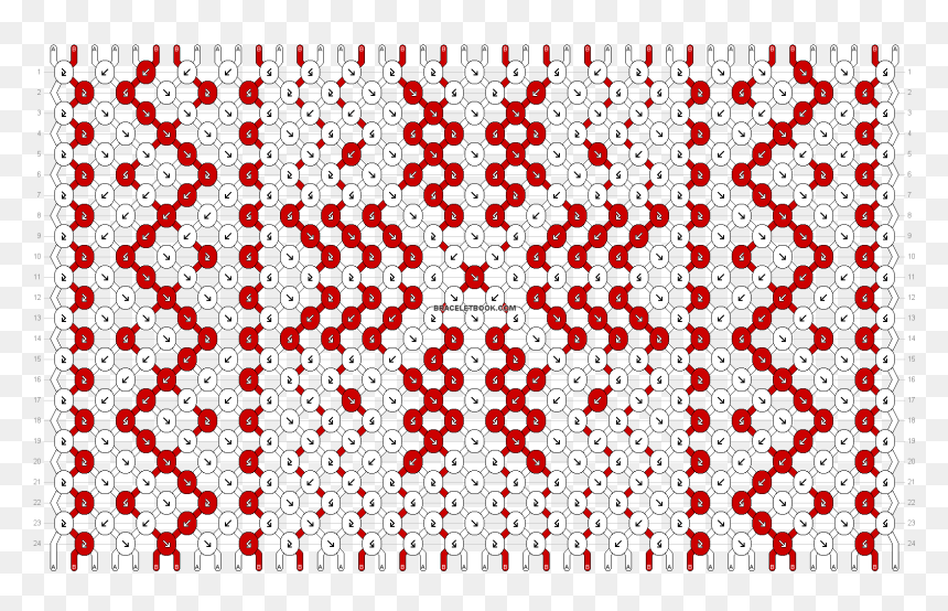 Friendship Bracelet Patterns Christmas , Png Download - Christmas Friendship Bracelet Designs, Transparent Png - christmas pattern png