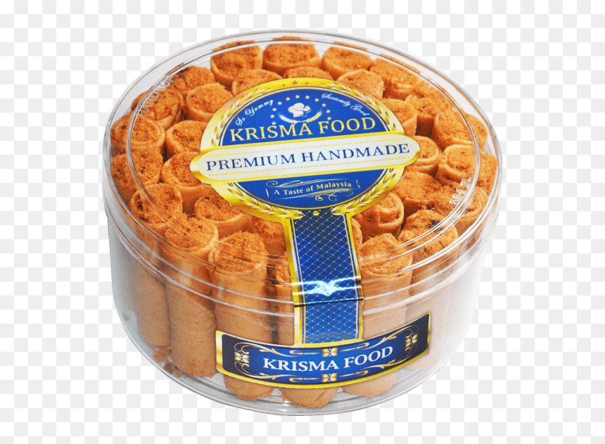 Rendang Beef Floss Egg Roll Krisma Food - Food, HD Png Download - egg roll png
