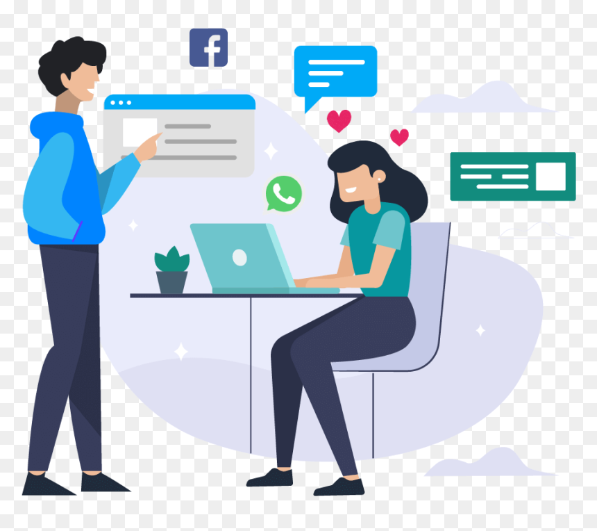 Wapp Woman Working - Content Writing Banner Design, HD Png Download - wasap png